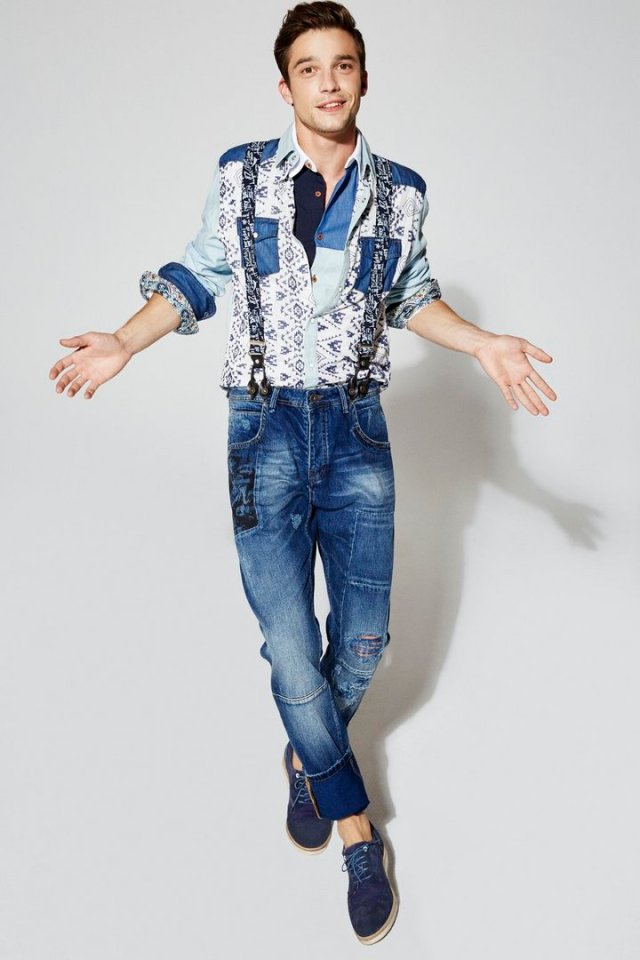 Desigual Dallas shirt. $129.95. Spring-Summer 2016.