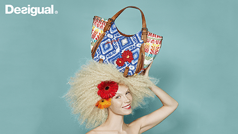 Desigual.accessories.bags.SS2016. This is a Desigual bag from Spring-Summer 2016 collection.