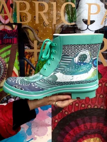 Desigual CAIQU rain boots. $85.95. Spring-Summer 2016. Peackock turquoise.