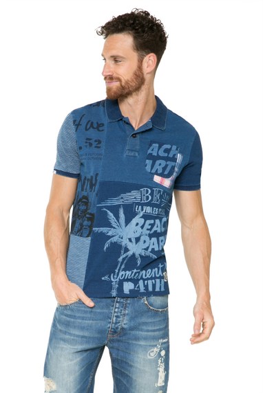 Desigual ALBERT polo. $105.95. Spring-Summer 2016.