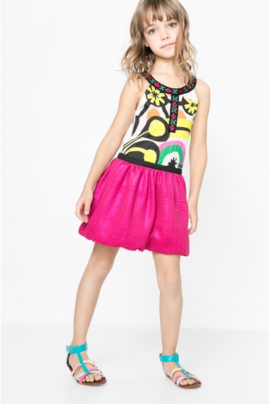 Coming soon: Desigual POMPON dress for kids designed by Christian Lacroix. $105.95. Summer 2016.