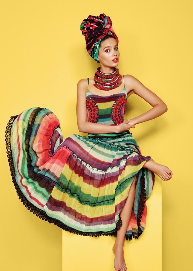 Desigual.scarf.on.head