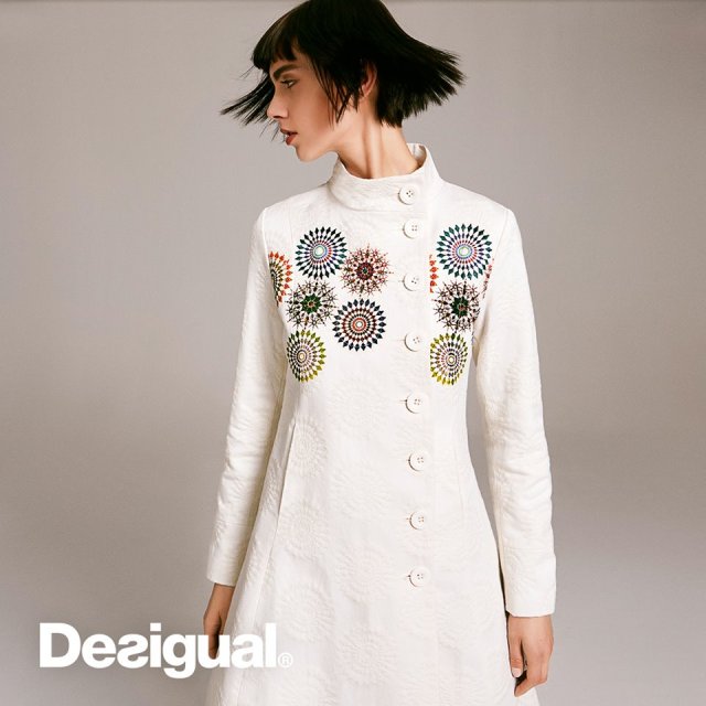 Desigual SETEN coat fpr Spring-Summer 2016.