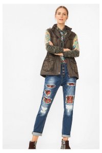 Desigual.MARIA.khaki.cotton.jacket.with.hoodie.FW2016.67E29C3_4086