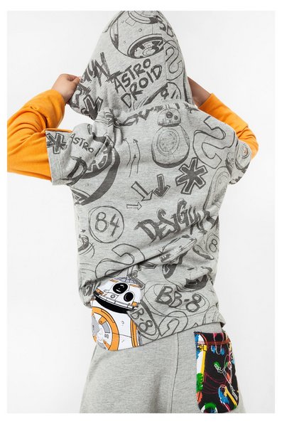 Desigual Star Wars DROID T-shirt for kids. $65.95.