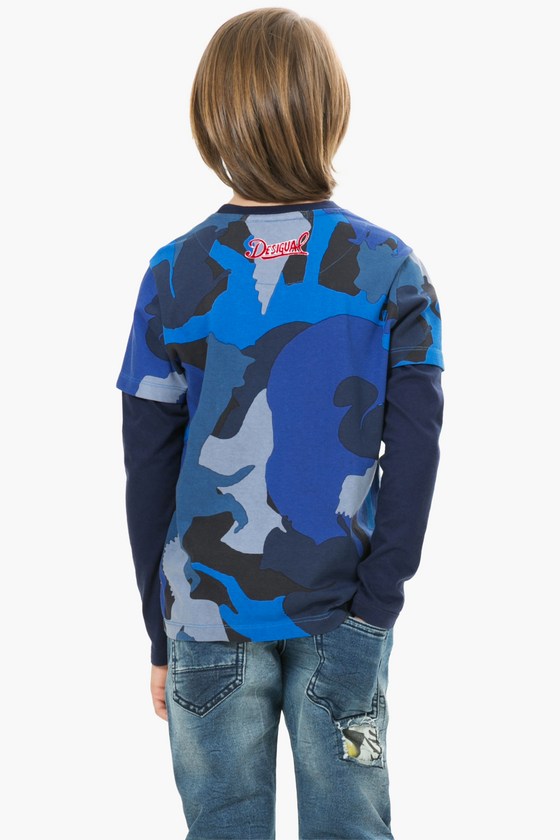 Desigual SEBASTIAN T-shirt with bear (back).