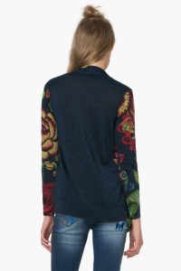 Back of Desigual BENI sweater. $169.95. SS2017. desigual-beni-sweater-back-169-95-ss2017-71j2em2_5000