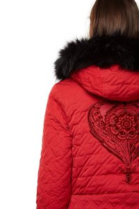 Desigual AZUL reversible coat. $375.95. FW2017. 17WWEWH7_3007