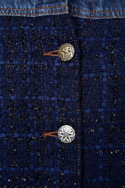 Desigual EXOTIC TWEED jacket, detail $255.95. Fall-Winter 2017