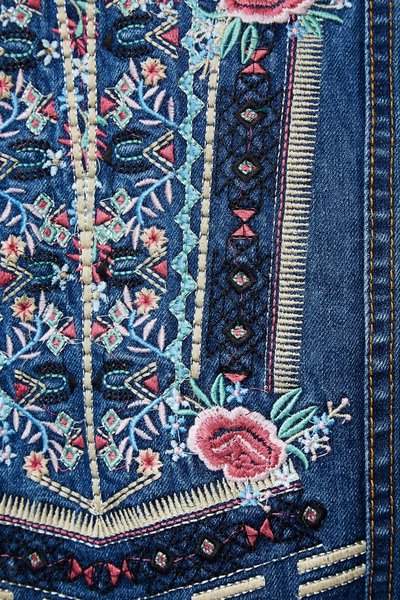 Desigual LYLOU vest. Faux fur and embroidery. $205.95. FW2017.