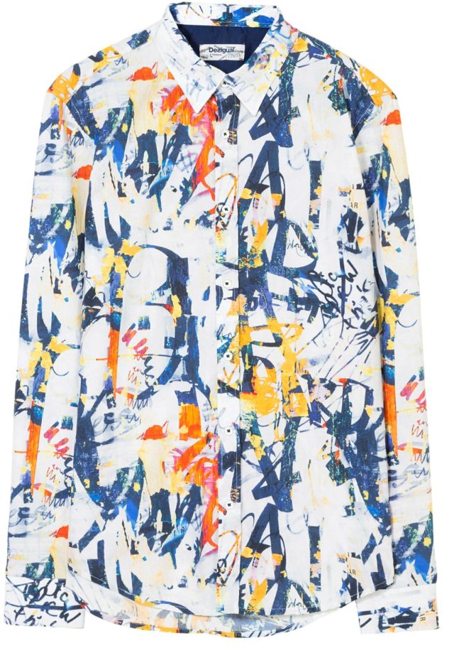 Desigual IZAN shirt. $125.95. SS2018.