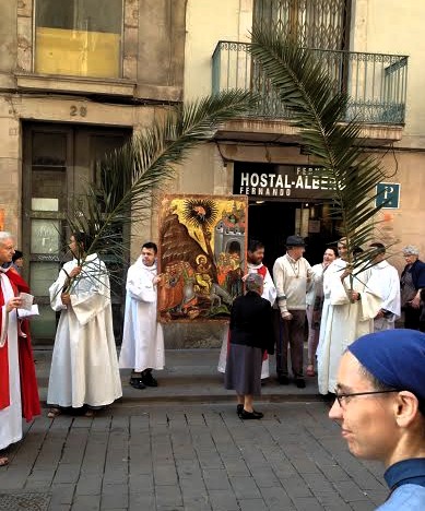 Palm Sunday, Barcelona. photo by angelvancouver.com