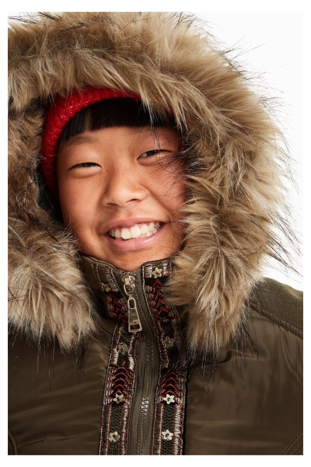 Desigual kids ZENON coat. Was $179.95, now 40% off ($108).