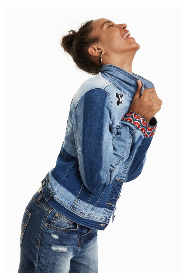 Desigual MARGUERITE Mickey Mouse jacket. from Summer 2019