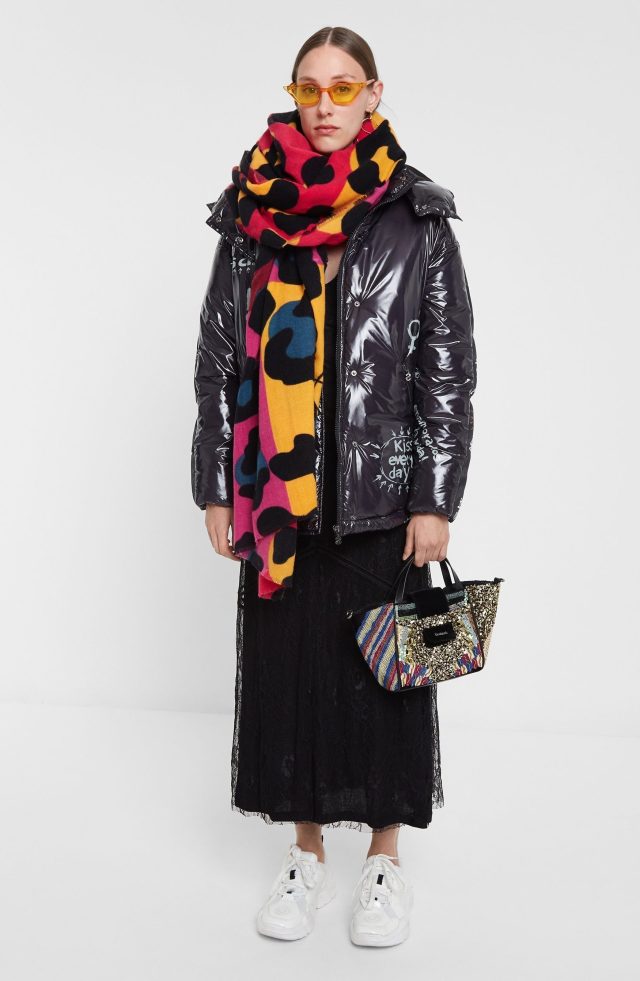 Desigual ANIMAL PRINT scarf FW2019 collection