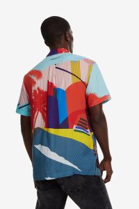 Desigual BERNARD CUBA RESORT shirt. $135.95. FW2019.