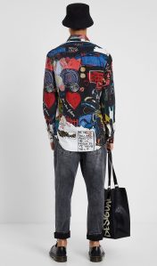Desigual CHANTAL cotton shirt. $149.95. FW2019.