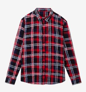 Desigual CLAUDIO checked cotton shirt. $169.95. FW2019. 100 percent cotton.