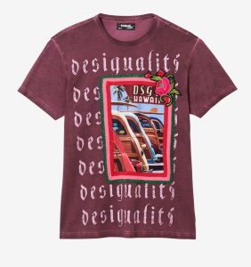 Desigual EDISON T-shirt. $105.95. FW2019.