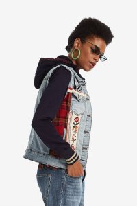 Desigual LIBERTE denim jacket FW2019.