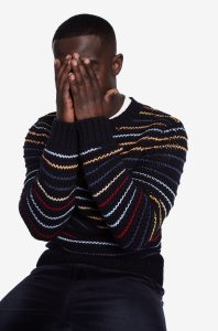 Desigual AARON striped sweater. $189.95. FW2019.