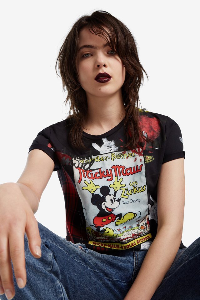 Desigual Mickey Mouse T-shirt Fall-Winter 2019 collection