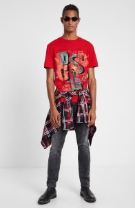 Back of the Desigual NARCISO T-shirt. $65.95. Fall-Winter 2019.