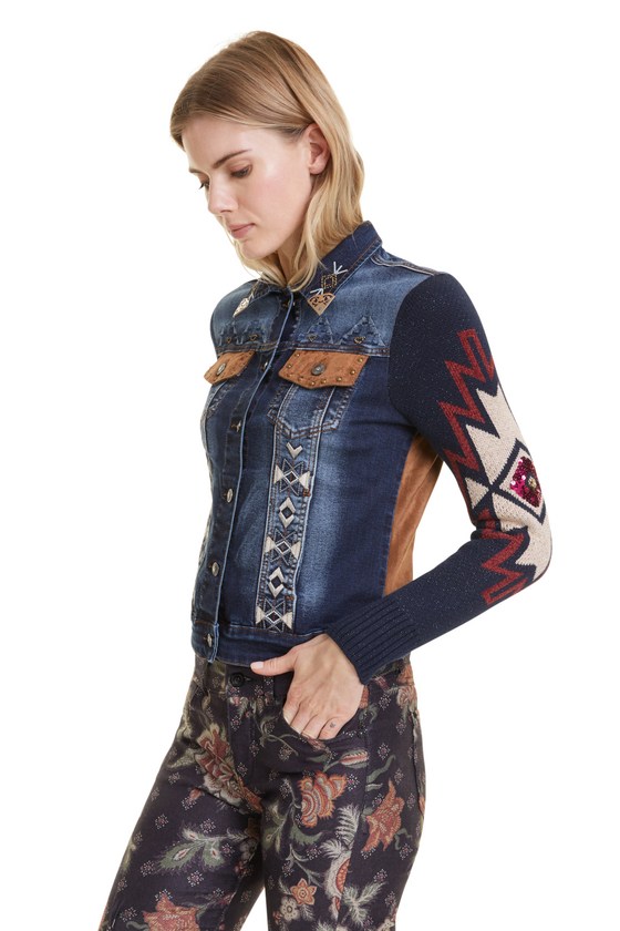 Desigual ESCOCIA denim jacket Fall-Winter 2019