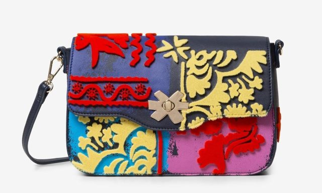 Desigual LOKI AMORGOS textured bag $149.95 FW2019.