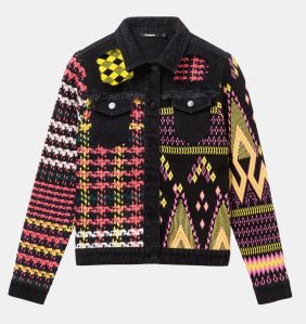 Desigual SHANICE sweater jacket FW2019 Angel has size XS and Medium.