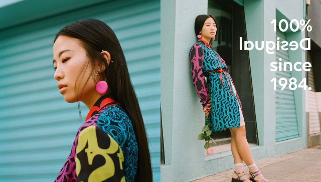 Desigual CASSIDIE dress by Christian Lacroix . FW2019.