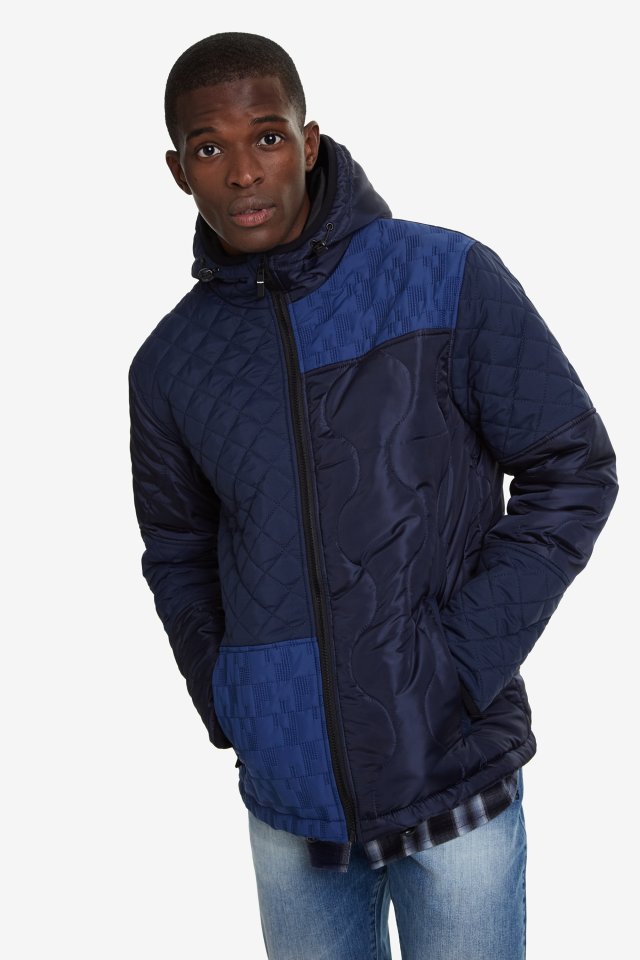 Desigual LOJO padded jacket Fall-Winter 2019 collection for men