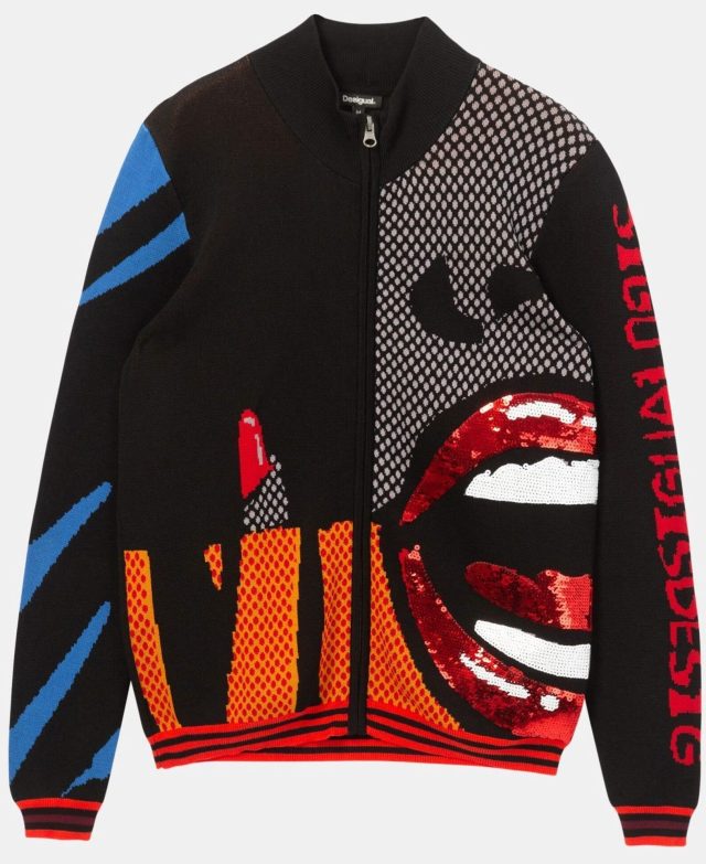 Desigual NY LIPS jacket Fall-Winter 2019 collection