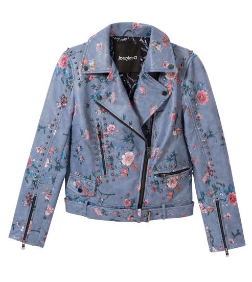 Desigual NASSAU vegan leather jacket Summer 2020 collection