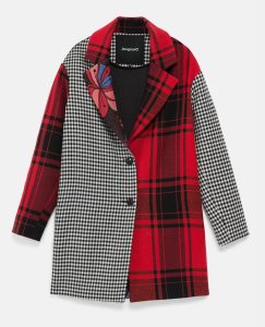 Desigual LONDON patch coat now on sale 40% off Spring-Summer 2020 collection