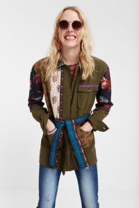 Desigual YUKON sahara jacket Summer 2020 collection.