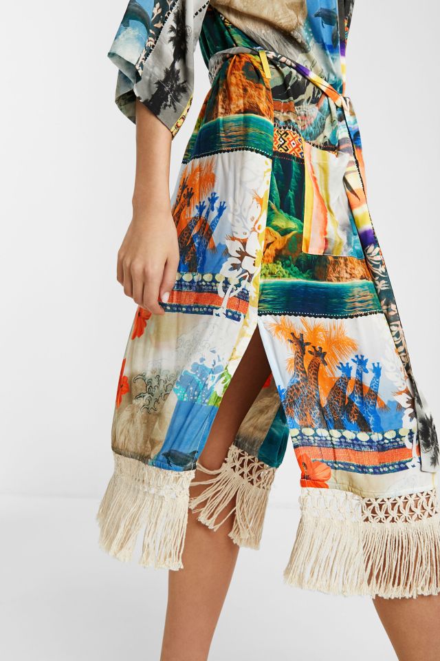 Desigual HAWAII ECO KIMONO SS2020