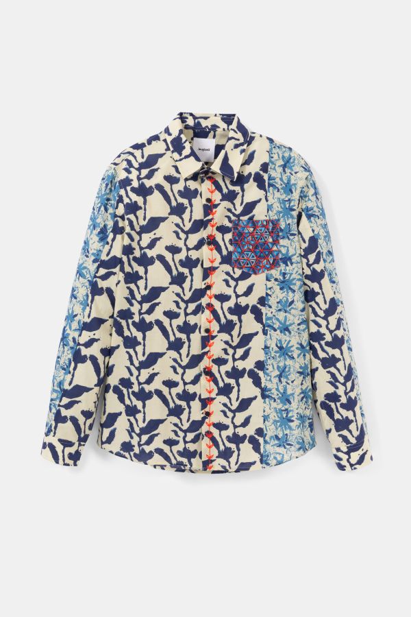 Desigual EAMANUEL organic cotton shirt. $149.95. SS2020.