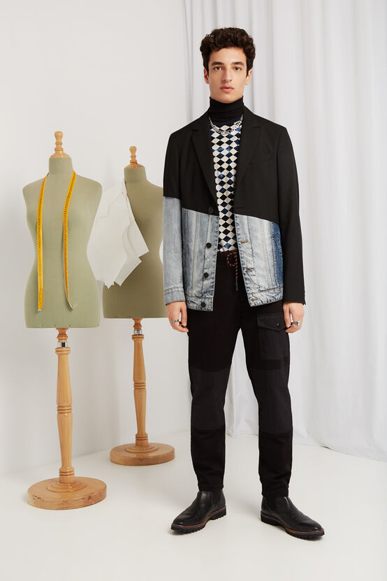 Desigual HYBRID blazer Spring-Summer 2020 collection for men