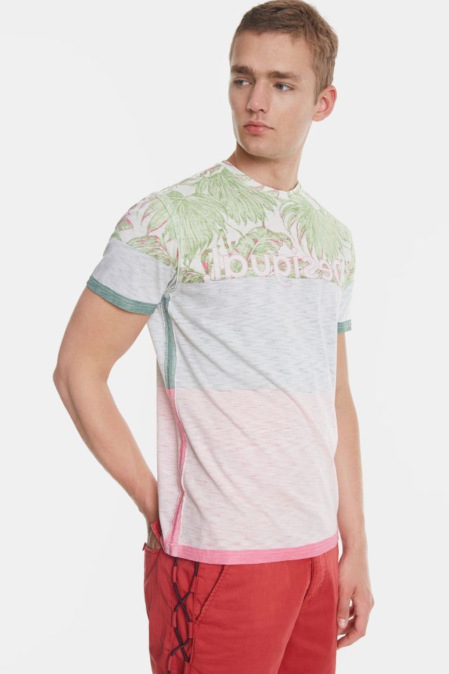 Desigual MAGNUS tropical T-shirt 100% cotton SS2020