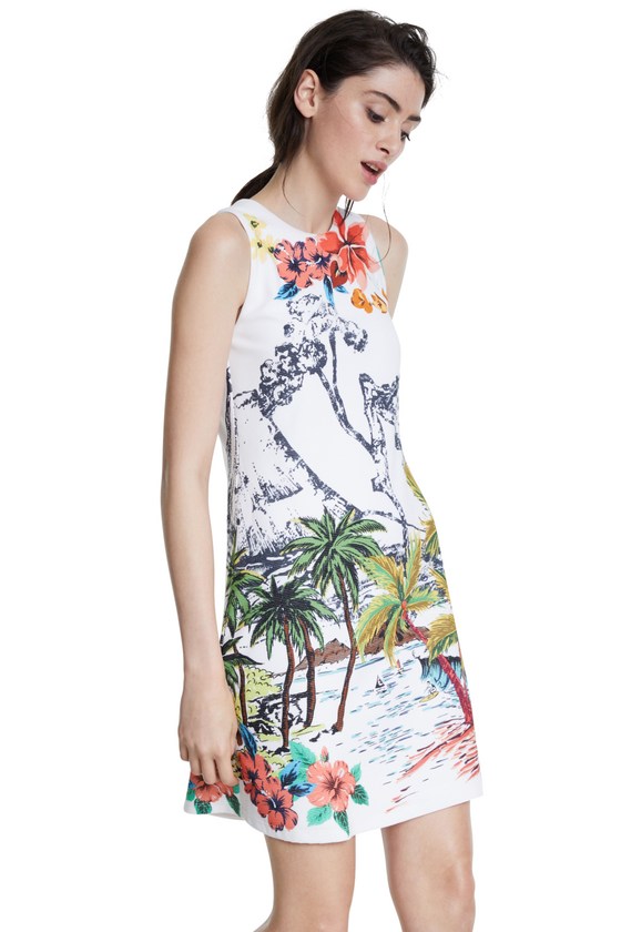 Desigual TROPICAL Pacific dress SS2020 collection