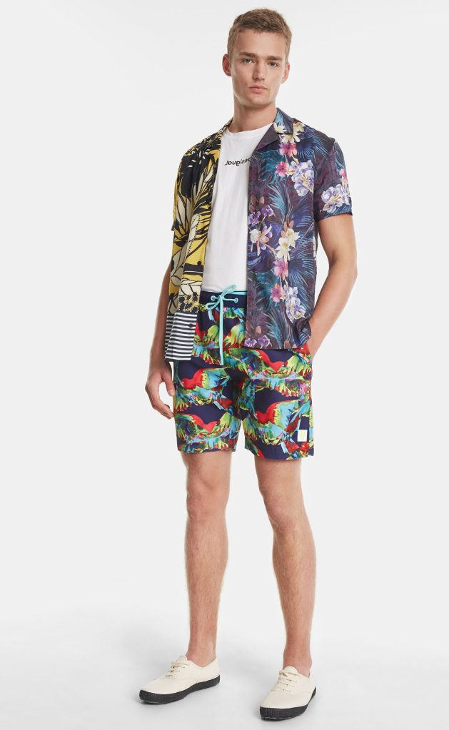 Desigual TROPICAL swimsuit SS2020
