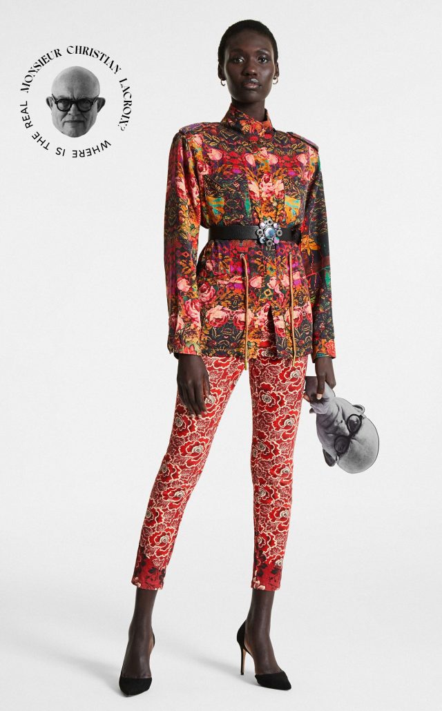 Desigual BRUTAL FLORAL jacket by Christian Lacroix. $309.95. FW2020.