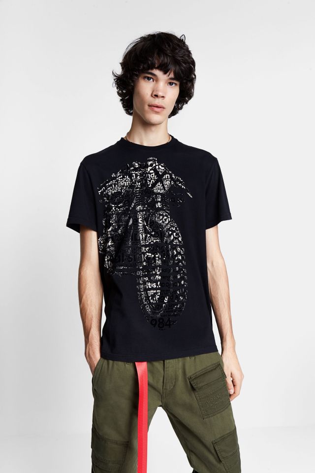 Desigual GERMAN motorcycle T-shirt. $105.95. FW2020. 100 percent organic cotton.