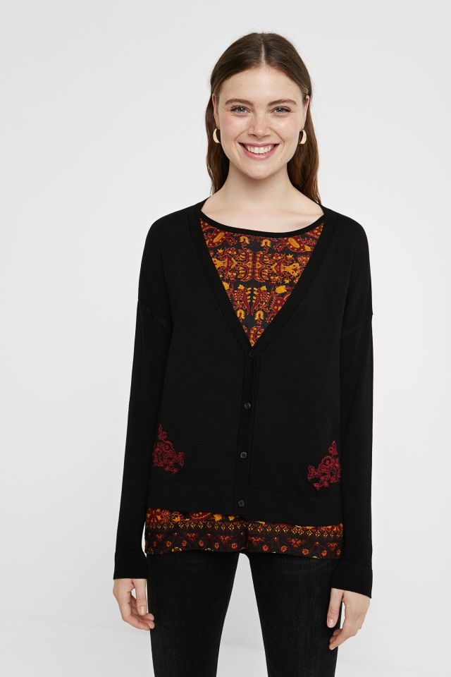 Desigual DAKOTA cardigan sweater FW2020 20WWJFBG