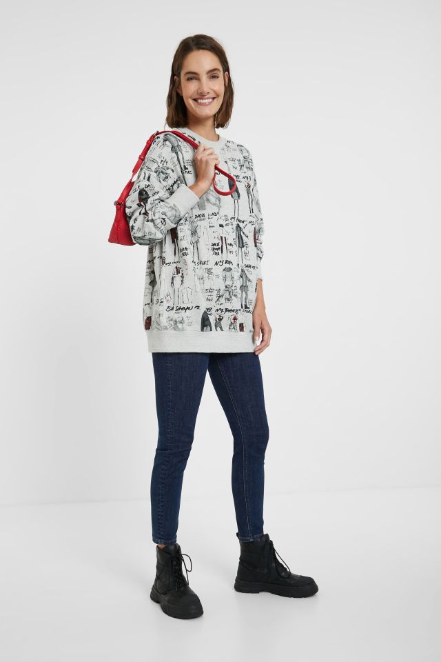 Desigual ERIE sweatshirt. $169,95. FW2020. 20WWSK23