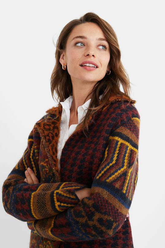 Desigual HAMINA chunky knit jacket FW2020