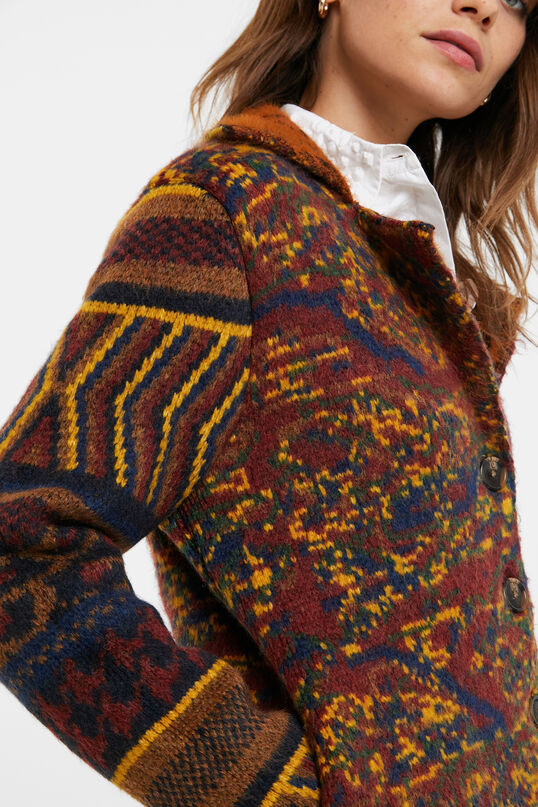 Desigual HAMINA chunky knit jacket FW2020