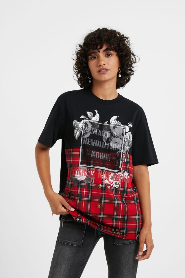 Desigual KRIST punk T-shirt FW2020 Made in Portugal