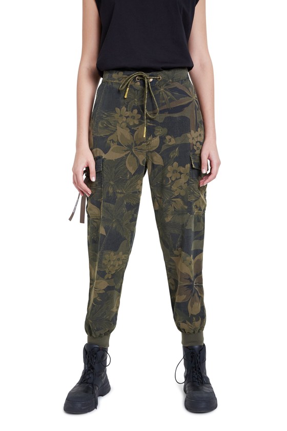 Desigual MALALA camoflower pants. $169.95. FW2020. 20WWPN15